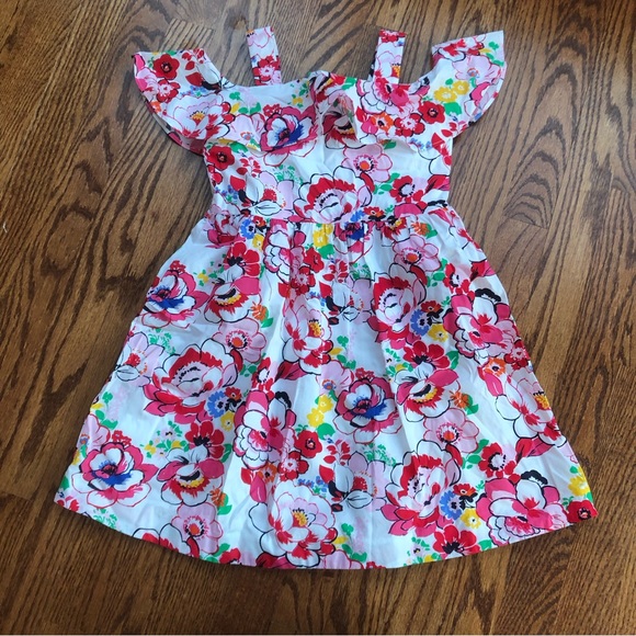 NEW Janie and Jack Floral Dress 4 - Picture 1 of 7